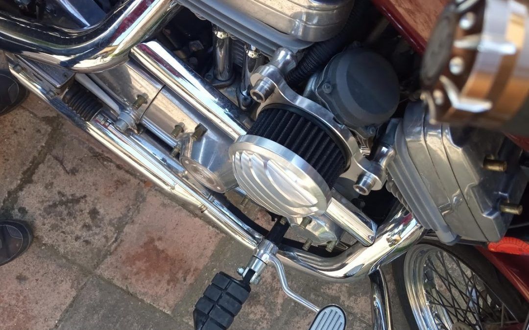 Cómo abrillantar el aluminio y cromados de nuestras motocicletas custom Harley Davidson