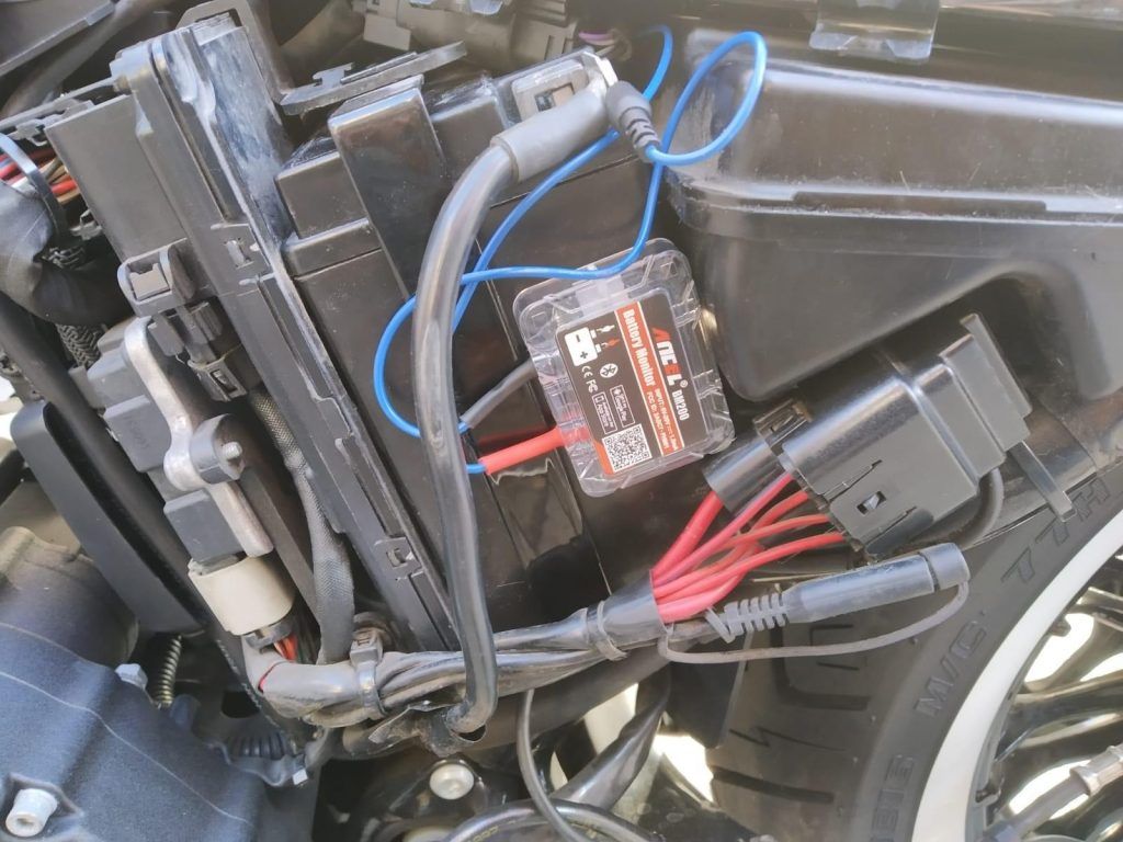 monitor bateria bm200 en harley