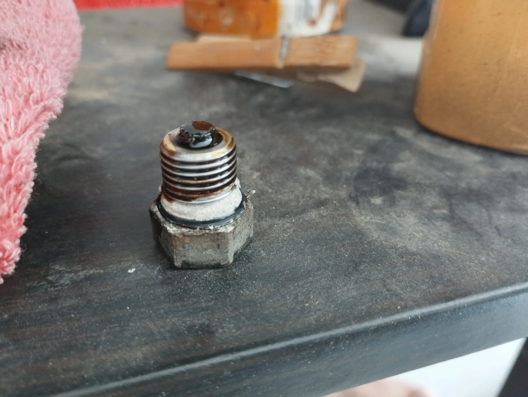 Limpiamos el tapón