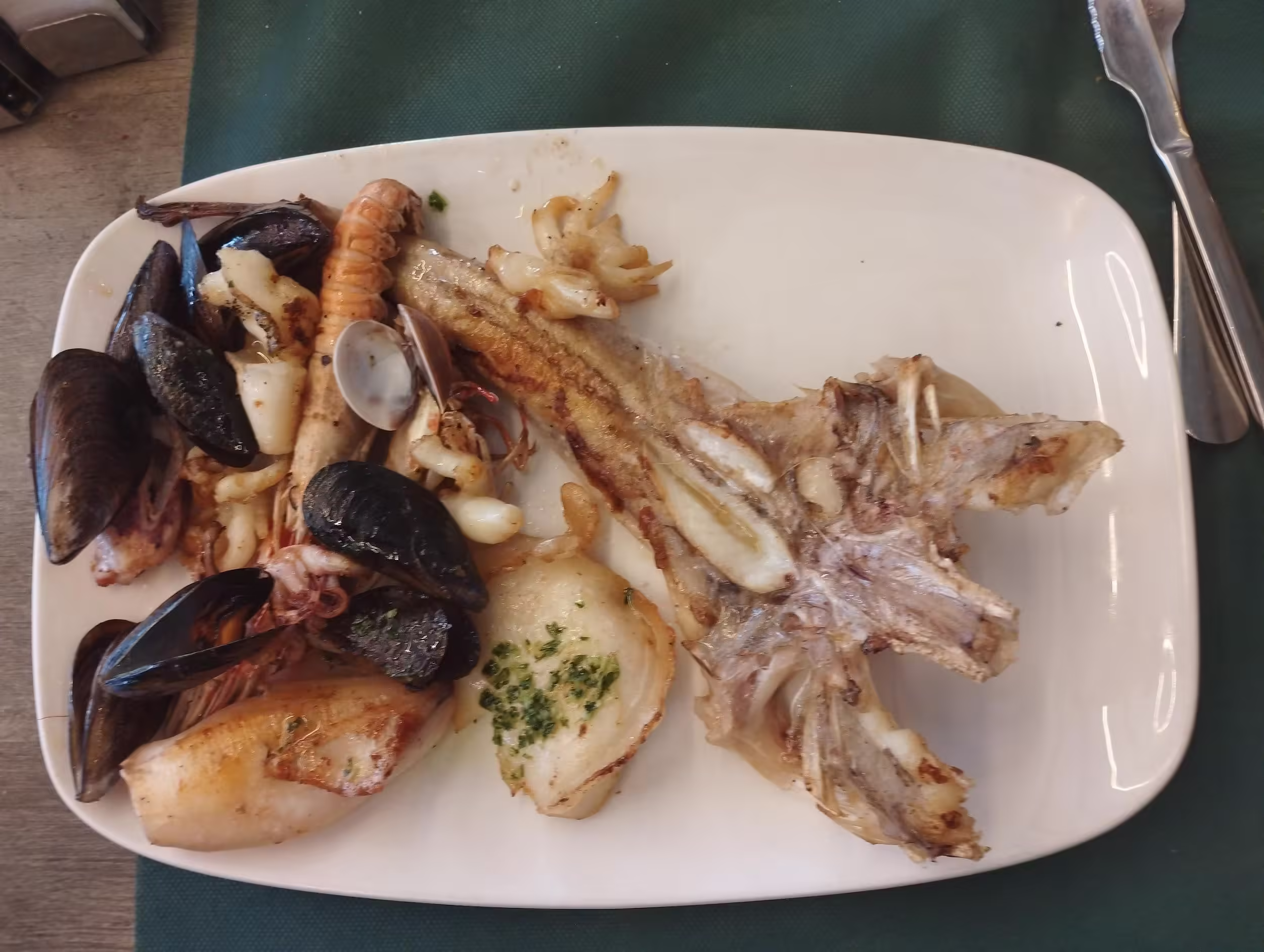 Parrillada de Rape Parrillada de Rape