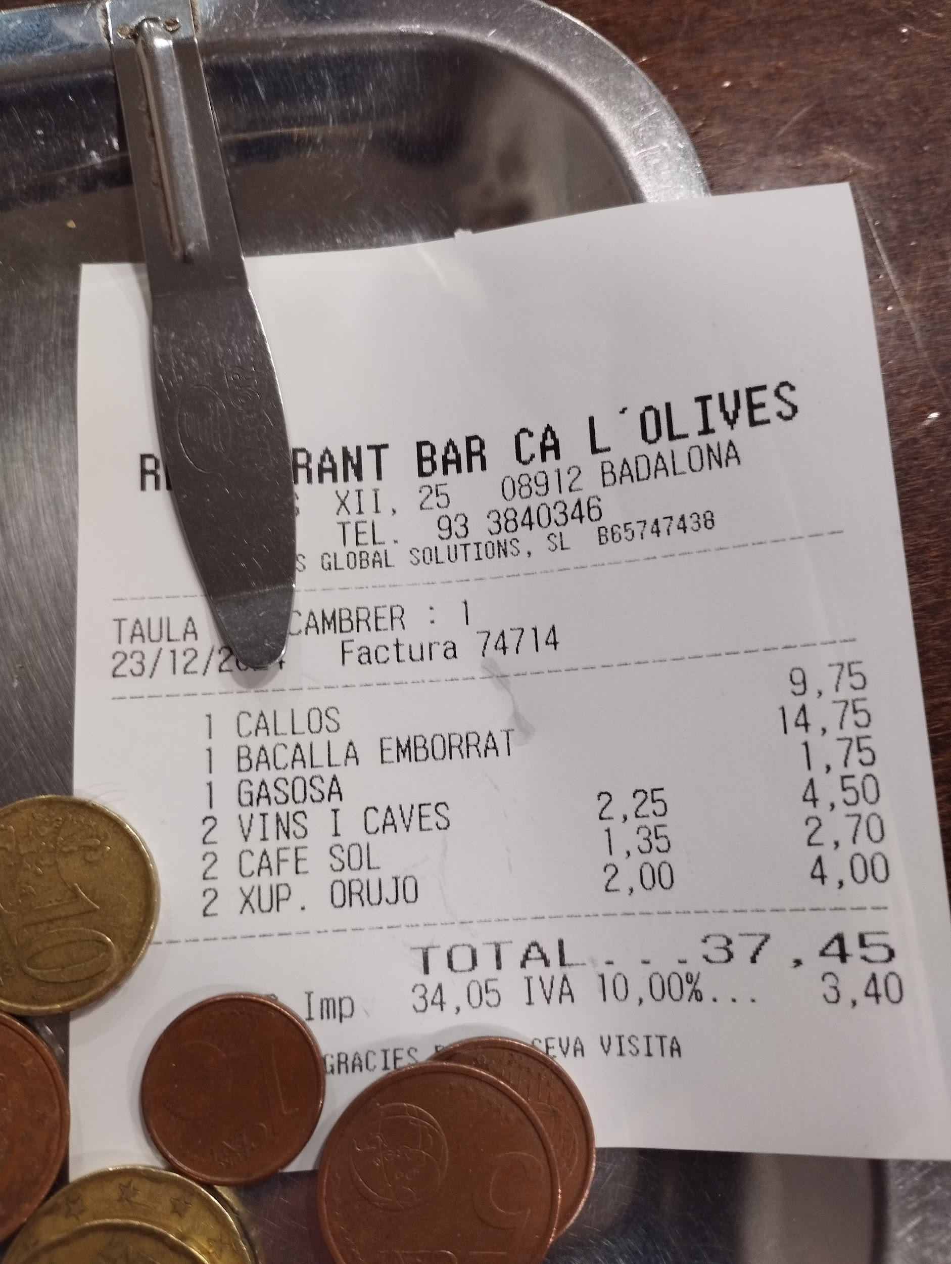 Nuestra cuenta Nuestra cuenta