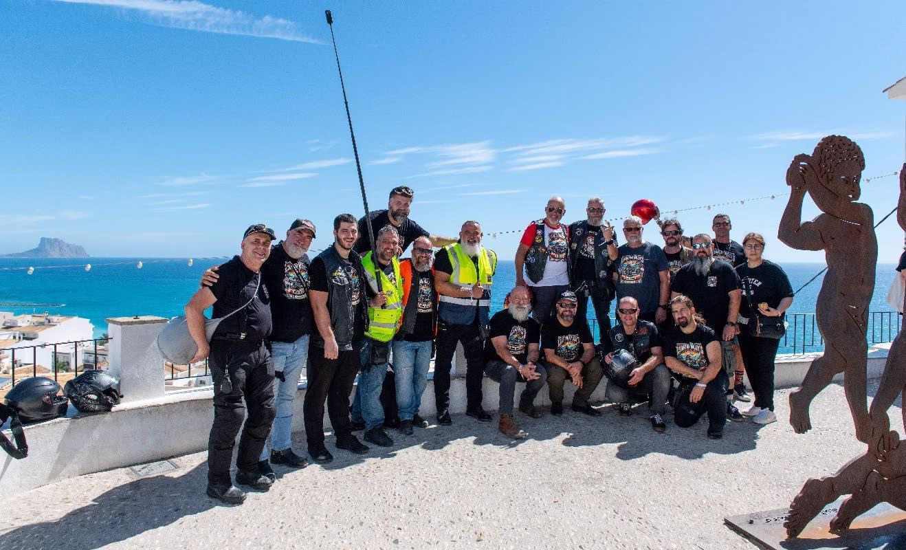 La foto memorable en el mirador de Altea La foto memorable en el mirador de Altea