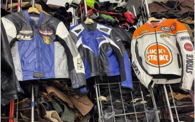 Mercadillo de chaquetas moteras a 10€