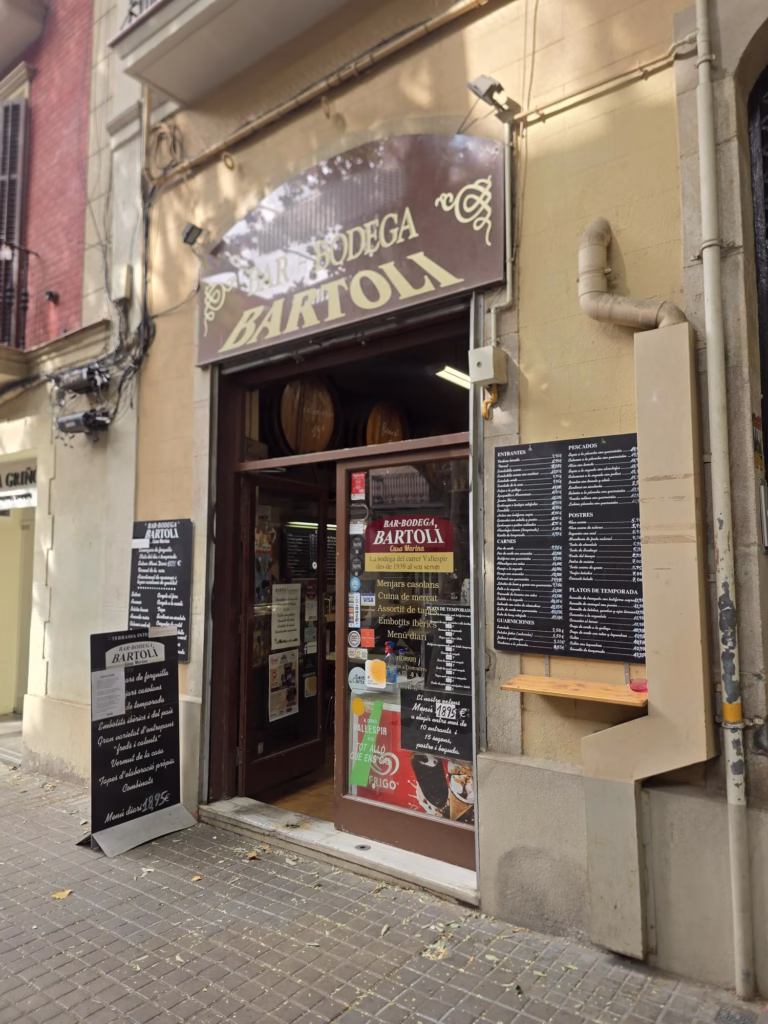 Bar Bodega Bartolí