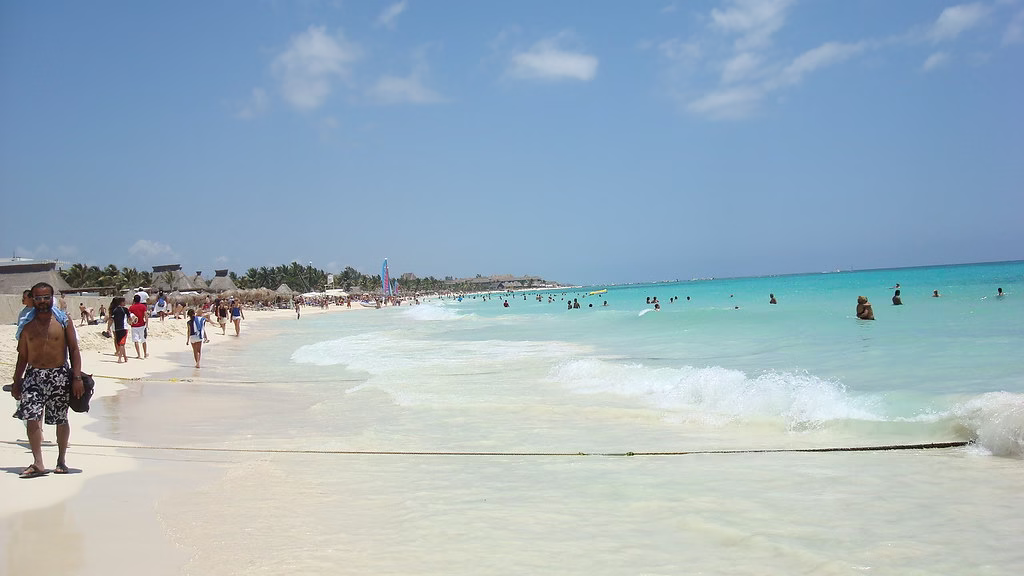 Playas del caribe de Cancún